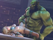 3D 만화 괴물